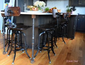 DIY Countertop Supports: a Little Spindle of Genius