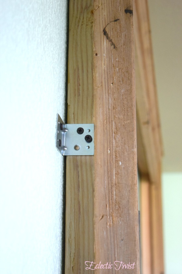 home decor, design, diy door frame, attach to wall