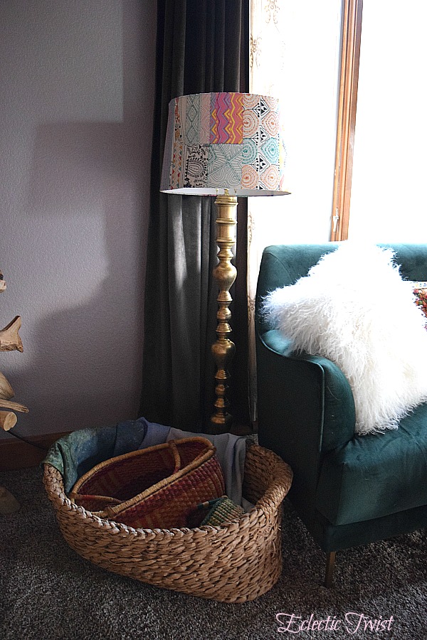 $25 diy custom brass floor lamp, home, decor, interior design, custom, lamp, brass candleholder