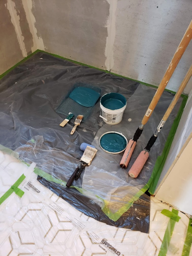 Shower Waterproofing: How to Install Zellige Tiles, tips featured by top CO home decor blog, Eclectic Twist