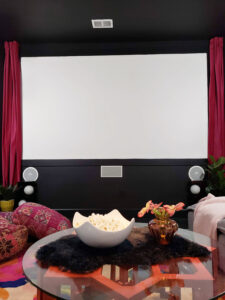 A Home Theater Reveal + How to Create Your Own!