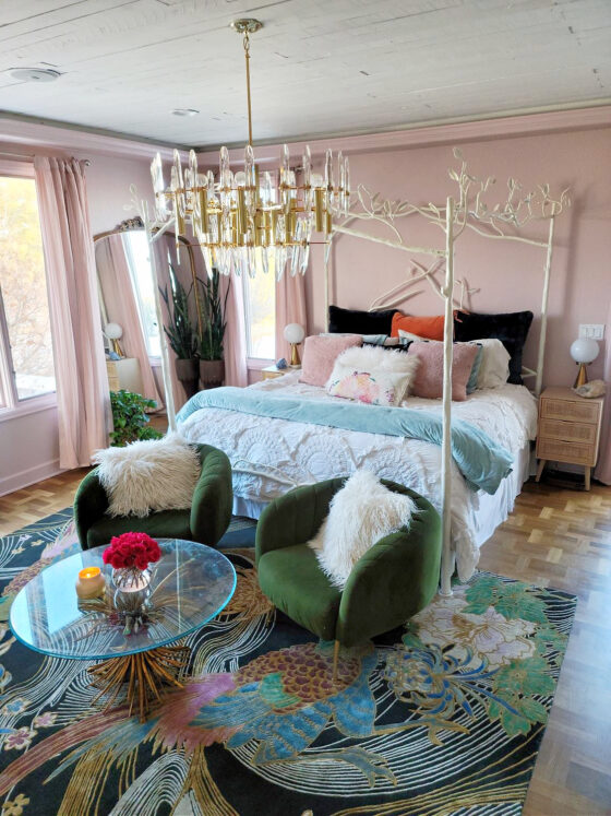 What Size Rug? + How to Place It in the Bedroom