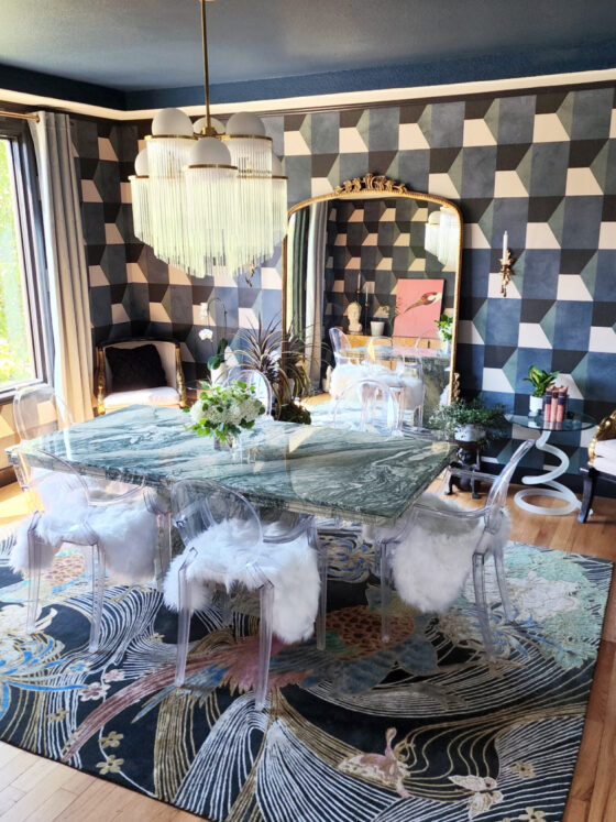 Art Deco Gatsby Style Dining Room