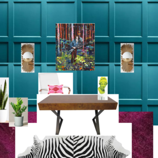 How to Install Box Paneling + Plum’s the Word