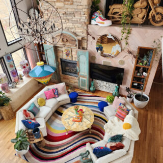 A Hollyhocks and Rainbows Kitchen